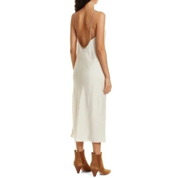 Ba&sh Champagne Slip Dress (S*) - Picture 3 of 9